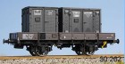 30262 LS Models Flat car type NNTw with 2 small containers